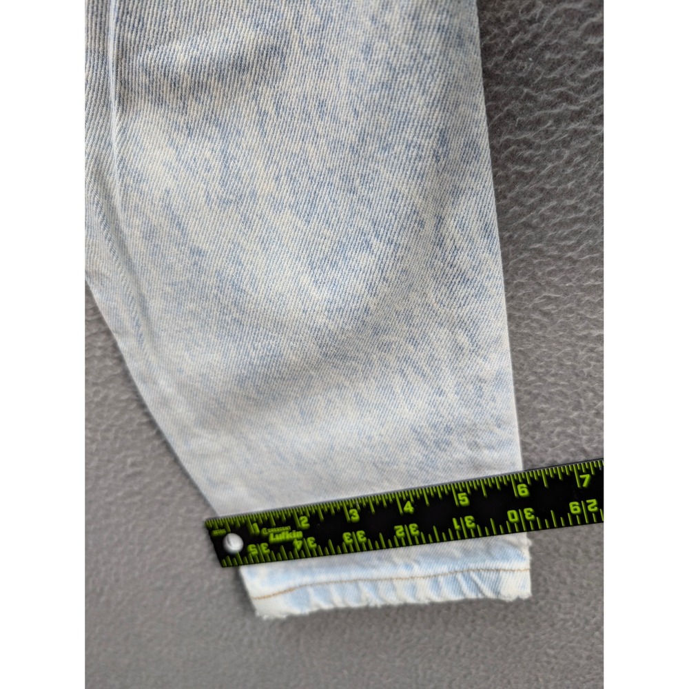 Vintage Palmettos High Waist Mom Jeans Light Wash Denim Size 5 Women's Cotton - Picture 9 of 14